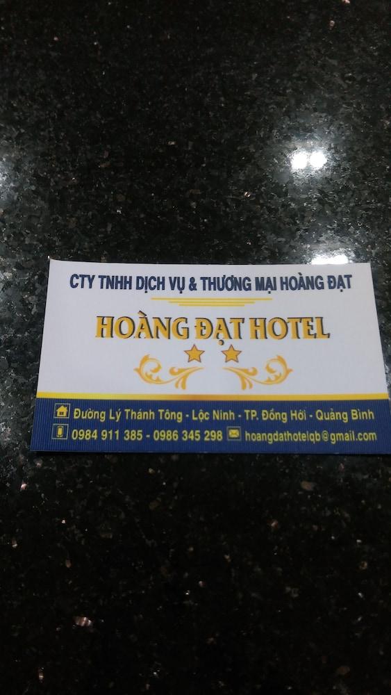 Hoang Dat Hotel Ðồng Hới Buitenkant foto
